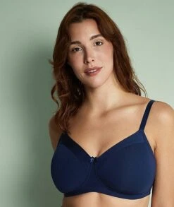 Royce Maisie Wirefree T-Shirt Bra - Navy -BRASTOGO Sales royce maisie wirefree t shirt bra navy 6