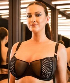 Scantilly Authority Balcony Bra - Black -BRASTOGO Sales scantilly authority balcony bra black 05