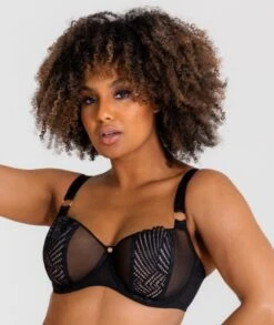 Scantilly Authority Balcony Bra - Black -BRASTOGO Sales scantilly authority balcony bra black2