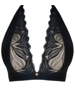 Scantilly Indulgence Wirefree Bralette - Black/Latte 24 Scantilly Indulgence Wirefree Bralette - Black/Latte -BRASTOGO Sales scantilly indulgence bralette black latte 11