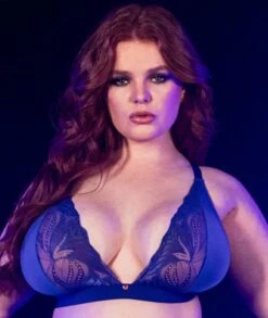 Scantilly Indulgence Wire-free Bralette - Ultraviolet Blue -BRASTOGO Sales scantilly indulgence wire free bralette ultraviolet blue 5