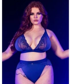 Scantilly Indulgence Wire-free Bralette - Ultraviolet Blue -BRASTOGO Sales scantilly indulgence wire free bralette ultraviolet blue 6
