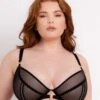 Scantilly Unchained Plunge Bra - Black -BRASTOGO Sales scantilly unchained plunge bra black 5