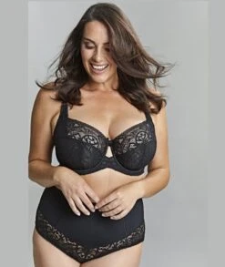 Panache Sculptresse Estel Full Cup Underwired Bra - Noir -BRASTOGO Sales sculptresse 9685 estel full cup underwired bra noir4