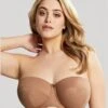Panache Sculptresse Dana Strapless Moulded Underwired Bra - Caramel -BRASTOGO Sales sculptresse dana strapless moulded underwired bra caramel