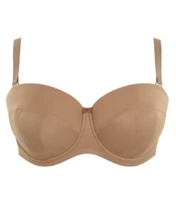 Panache Sculptresse Dana Strapless Moulded Underwired Bra - Caramel -BRASTOGO Sales sculptresse dana strapless moulded underwired bra caramel6