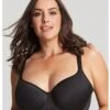 Panache Sculptresse Elegance Underwired Balconnet Bra - Noir -BRASTOGO Sales sculptresse elegance underwired balconnet bra noir