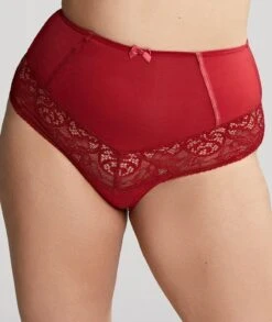 Panache Sculptresse Estel High Waist Brief - Raspberry