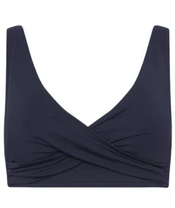 Sea Level Eco Essentials Cross Front Bikini Top - Night Sky -BRASTOGO Sales sea level eco essentials cross front bikini top 5