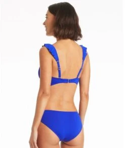 Sea Level Eco Essentials Hipster Bikini Brief - Cobalt -BRASTOGO Sales sea level eco essentials hipster bikini brief cobalt 4