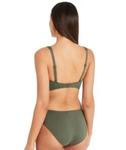 Sea Level Eco Essentials Cross Front B-DD Cup Bikini Top - Khaki -BRASTOGO Sales sea level essentials cross front b dd cup bikini top khaki