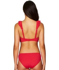 Sea Level Essentials Frill Bikini Top - Red 12 Sea Level Essentials Frill Bikini Top - Red -BRASTOGO Sales sea level essentials frill bikini top red 4