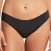 Sea Level Eco Essentials Hipster Bikini Brief - Black -BRASTOGO Sales sea level essentials hipster bikini brief black 1