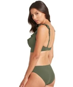 Sea Level Eco Essentials Hipster Bikini Brief - Khaki -BRASTOGO Sales sea level essentials hipster bikini brief khaki