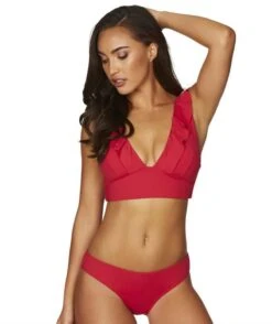 Sea Level Essentials Hipster Bikini Brief - Red -BRASTOGO Sales sea level essentials hipster bikini brief red 2