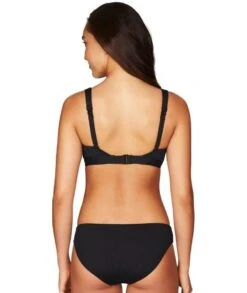 Sea Level Essentials Square Neck B-DD Cup Bikini Top - Black -BRASTOGO Sales sea level essentials square neck b dd cup bikini top black 4