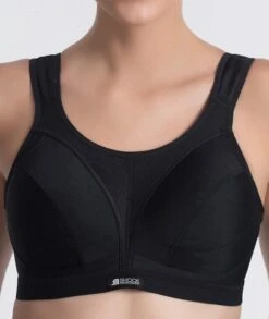 Shock Absorber Active D+ Classic Support Wirefree Sports Bra - Black -BRASTOGO Sales shock absorber active d classic support sports bra black 3