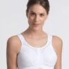 Shock Absorber Active D+ Classic Support Wirefree Sports Bra - White -BRASTOGO Sales shock absorber active d classic support sports bra white 1