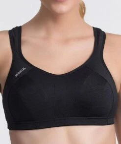 Shock Absorber Active Multisport Wirefree Support Bra - Black -BRASTOGO Sales shock absorber active multisport support bra black 3