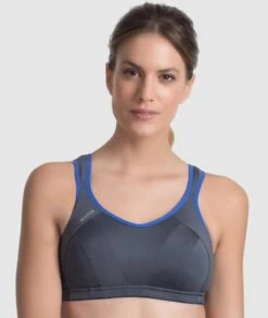 Shock Absorber Active Multisport Wirefree Support Bra - Dark Grey