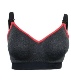 Sugar Candy Crush Fuller Bust Seamless F-HH Cup Wirefree Nursing Bra - Charcoal 16 Sugar Candy Crush Fuller Bust Seamless F-HH Cup Wirefree Nursing Bra - Charcoal -BRASTOGO Sales sugar candy crush fuller bust seamless nursing bra charcoal 4