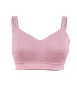 Sugar Candy Fuller Bust Seamless F-HH Cup Wirefree Lounge Bra - Pink -BRASTOGO Sales sugar candy fuller bust seamless everyday bra pink 3