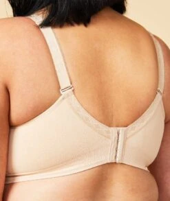 Sugar Candy Fuller Bust Seamless F-HH Cup Wirefree Lounge Bra - Beige -BRASTOGO Sales sugar candy fuller seamless everyday bra beige4