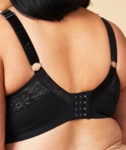 Sugar Candy Lux Fuller Bust Seamless F-HH Cup Wirefree Lounge Bra - Black -BRASTOGO Sales sugar candy lux fuller bust seamless f hh cup lounge bra black4
