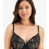 Temple Luxe By Berlei Lace Full Cup Contour Bra - Black/Nude 2 Temple Luxe By Berlei Lace Full Cup Contour Bra - Black/Nude -BRASTOGO Sales temple luxe by berlei lace full cup contour bra black 1