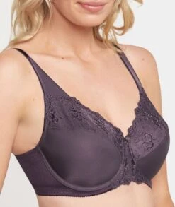 Triumph Embroidered Minimiser Bra 2 Pack - Ink Grey/Silver Shadow -BRASTOGO Sales triumph embroidered minimiser bra 2 pack ink grey silver shadow 6