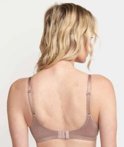 Triumph Embroidered Minimiser Bra 2 Pack - Lilac/Chocolate Mousse -BRASTOGO Sales triumph embroidered minimiser bra 2 pack lilac chocolate mousse3