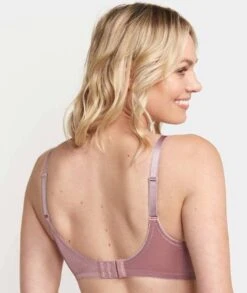 Triumph Embroidered Minimiser Bra 2 Pack - Lilac/Chocolate Mousse -BRASTOGO Sales triumph embroidered minimiser bra 2 pack lilac chocolate mousse6
