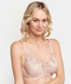 Triumph Embroidered Minimizer Bra - Tea Rose 7 Triumph Embroidered Minimizer Bra - Tea Rose -BRASTOGO Sales triumph embroidered minimizer bra tea rose1